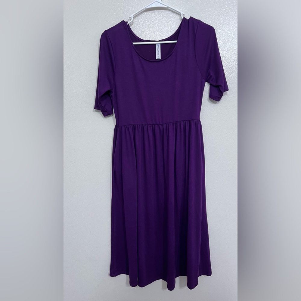 Zenana outfitters purple swing dress! Size medium